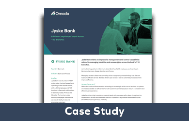 Jyske Bank Implements Omada Identity