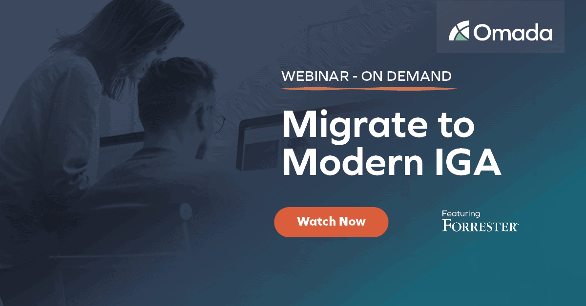Modernizing Identity Governance | Omada Webinar