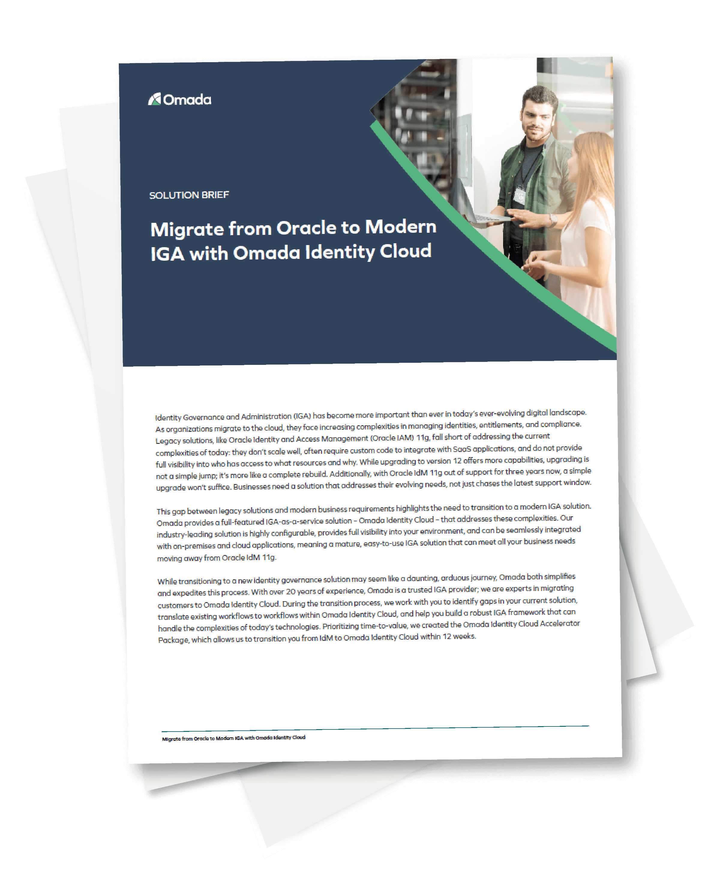 Migrate from Oracle IAM to Omada