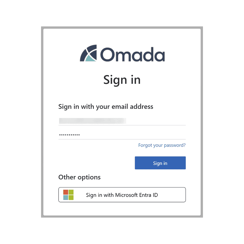 omada management portal login